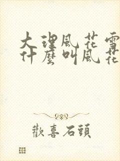 大理风花雪月为什么叫风花雪月