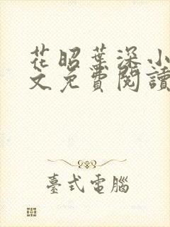 花昭叶深小说全文免费阅读