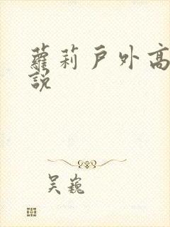 萝莉户外高h小说封面