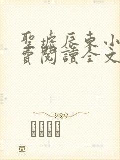 圣墟辰东小说免费阅读全文无删减封面