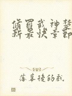 修罗武神楚枫最新最快章节