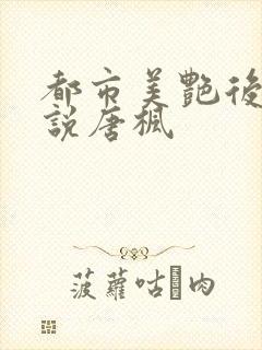 都市美艳后宫小说唐枫封面