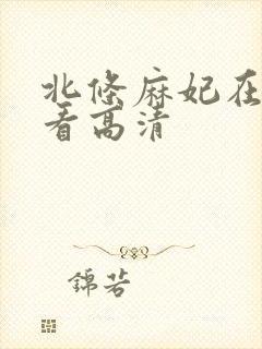 北条麻妃在线观看高清