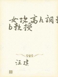 女攻高h调教gb教授封面