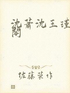 沈萧沈玉瑾笔趣阁