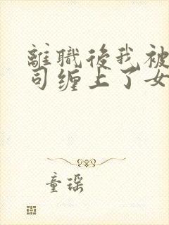 离职后我被前上司缠上了女主角