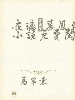 夜璃玦慕凤烟的小说免费阅读