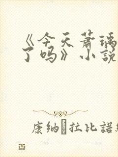 《今天萧瑀被贬了吗》小说