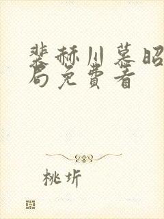 裴赫川慕昭大结局免费看