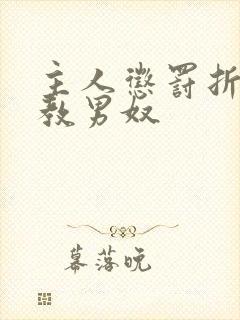 主人惩罚折磨调教男奴