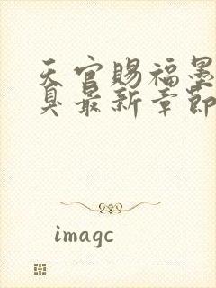 天官赐福墨香铜臭最新章节列表最