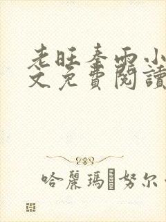 老旺秦雨小说全文免费阅读无弹窗小说
