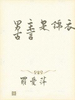 男主是锦衣卫的古言