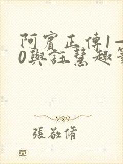 阿宾正传1—80与钰慧趣笔阁