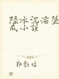 陆冰沉沦坠落禹成小说封面