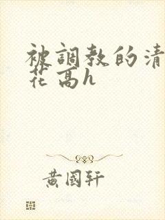 被调教的清纯校花高h