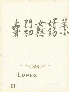 上门女婿叶辰和萧初然的小说最新章节