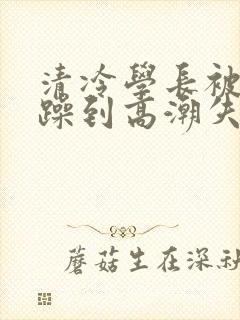 清冷学长被爆c躁到高潮失禁漫