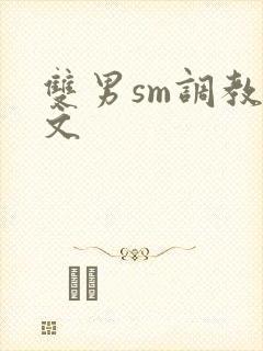 双男sm调教h文