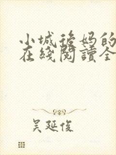 小城后妈的小说在线阅读全文