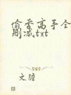 偷香高手全文无删减txt