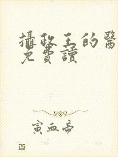 摄政王的医品妃免费读