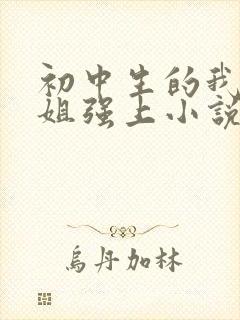 初中生的我被姐姐强上小说