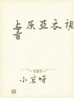 上原亚衣视频观看