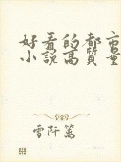 好看的都市言情小说高质量文笔好封面