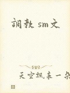 调教 sm文