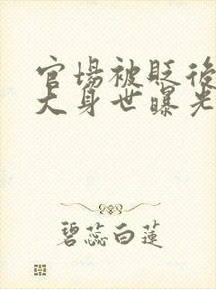 官场被贬后我强大身世曝光全集