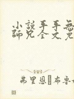 小说平平无奇大师兄全文免费阅读免费封面