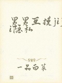 男男互摸jiji隐私