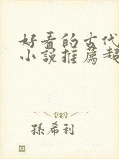 好看的古代言情小说推荐超经典完结