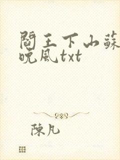 阎王下山苏文陆晚风txt