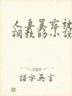 人妻暴露被别人调教的小说封面