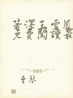 萧泽王雪凤小说免费阅读最新章节