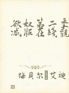 欲奴第二季未删减版在线观看