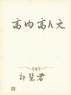 高肉高h文封面