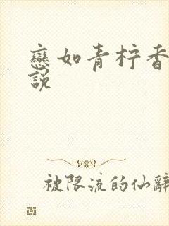 恋如青柠香 小说