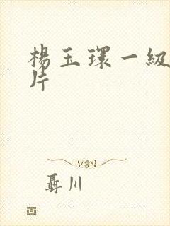 杨玉环一级黄色片