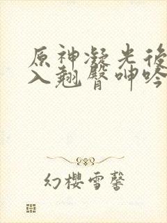 原神凝光后臀进入翘臀呻吟封面