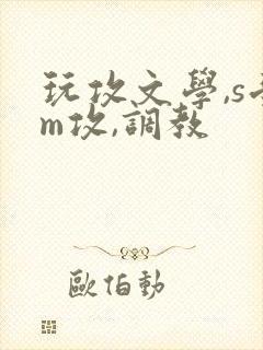 玩攻文学,s受m攻,调教封面