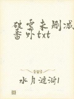 破云未删减全文番外txt