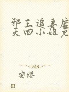 邪王追妻废材逆天四小姐免费阅读全文