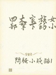 四大家族女人全部拿下的小说