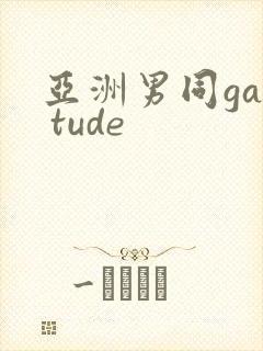 亚洲男同gay tude封面