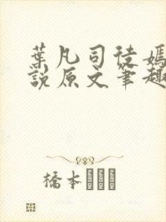 叶凡司徒嫣然小说原文笔趣阁