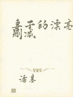 妻子的漂亮女无删减封面