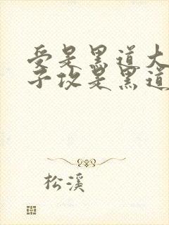 受是黑道大佬养子攻是黑道小少爷